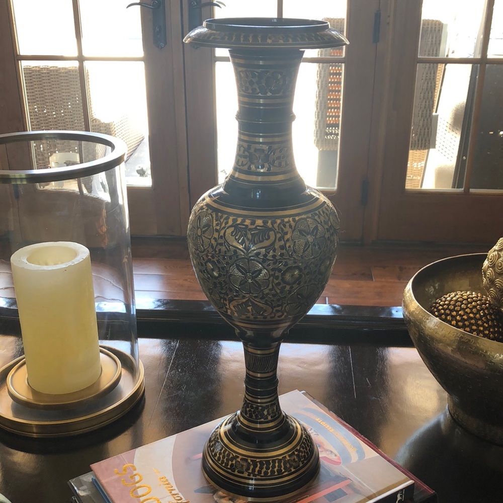 Metal Vase